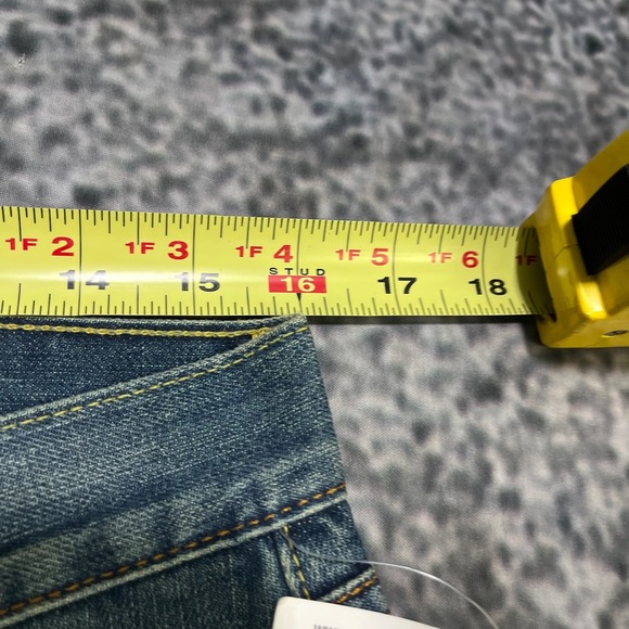 NWT Vintage Lucky Brand Jeans Womens 10 (32x33) Blue Sweet N Low Rise Flare Y2K - Picture 13 of 16